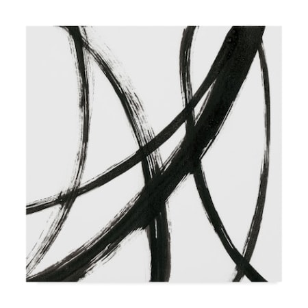 J. Holland 'Linear Expression Ii' Canvas Art,18x18